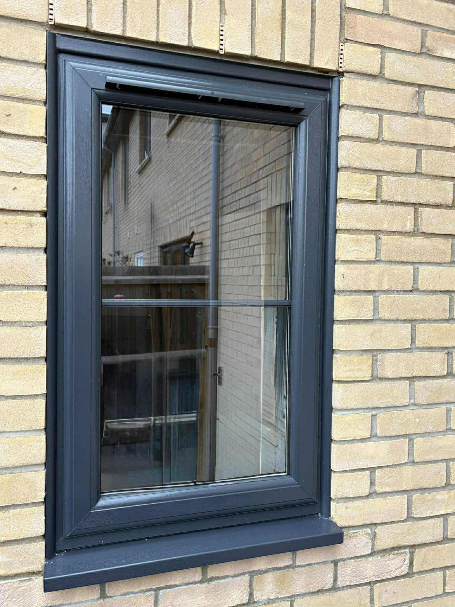 Standard Grey uPVC Window